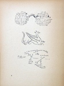 Guillaume Apollinaire Calligram